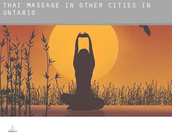 Thai massage in  Other cities in Ontario