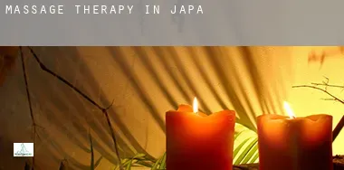 Massage therapy in  Japan