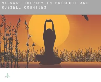 Massage therapy in  Prescott and Russell Counties